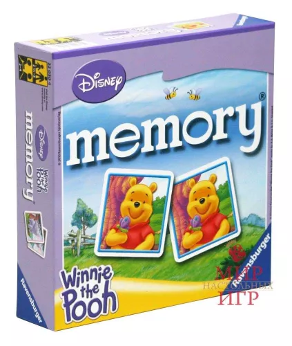 Настольная игра Memory Winnie Pooh (Мемори Винни Пух)
