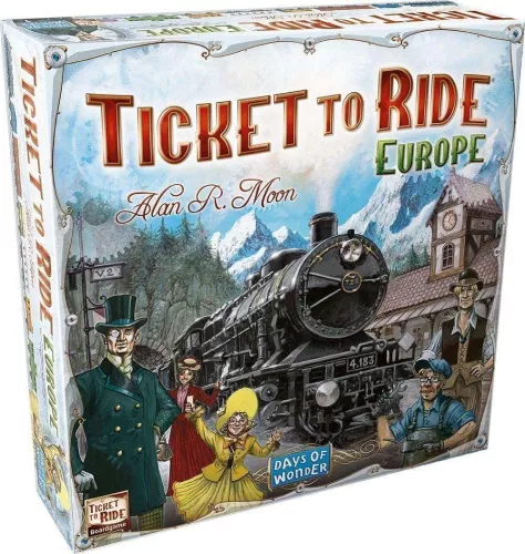 Настільна гра Ticket to Ride: Europe (ENG) / Квиток на Потяг: Європа