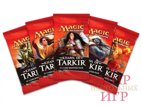 Настольная игра Magic: The Gathering - Khans of Tarkir, Booster Eng.
