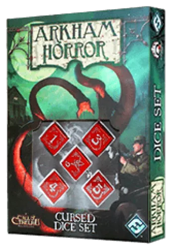Отзывы Аксессуары Набор кубиков Arkham Horror Dice Set: Cursed / Набор кубиков для Ужаса Аркхема: Проклятый