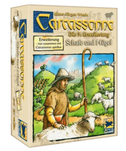 Настольная игра Carcassonne: Schafe und Hügel