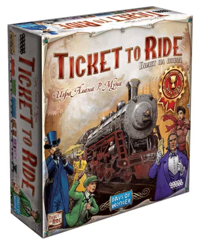 Настольная игра Билет на Поезд: США (RU) / Ticket to Ride (RU)