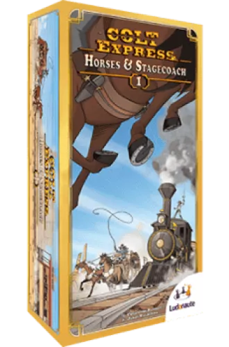 Настільна гра Colt Express: Horses & Stagecoach / Кольт Експрес: Коні та Диліжанс