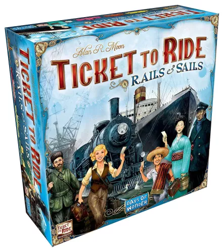 Отзывы о игре Ticket to Ride: Rails & Sails / Билет на Поезд: Рельсы и Паруса