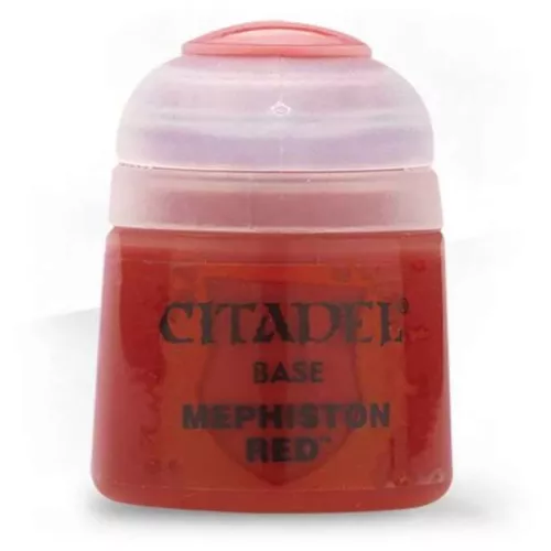 Краска Citadel Base: Mephiston Red