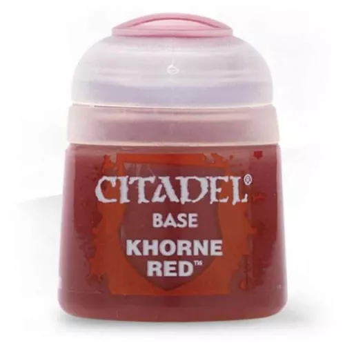 Отзывы Краска Citadel Base: Khorne Red
