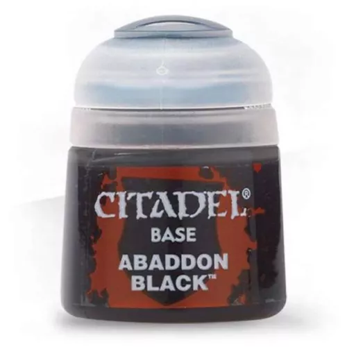 Отзывы Краска Citadel Base: Abaddon Black