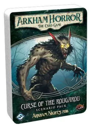 Настольная игра Arkham Horror. The Card Game: Curse of the Rougarou - Scenario Pack / Ужас Аркхэма. Карточная игра: Проклятие Ругару
