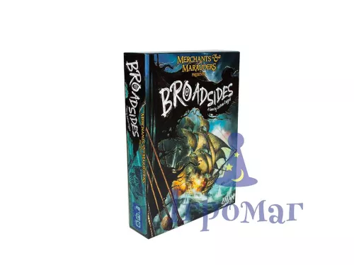 Настільна гра Merchants & Marauders: Broadsides / Купці і Пірати: Бортові Залпи
