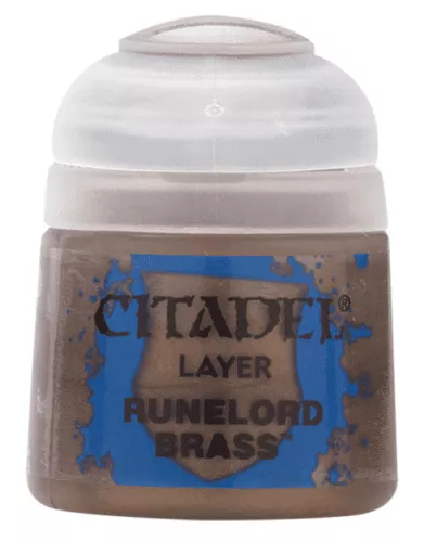 Краска Citadel Layer: Runelord Brass