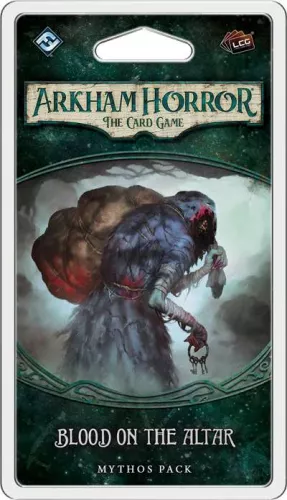 Настільна гра Arkham Horror. The Card Game: The Dunwich Legacy. Blood on the Altar - Mythos Pack / Жах Аркхема. Карткова гра: Спадщина Данвіча. Кров на Вівтарі