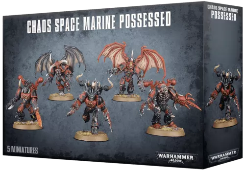 Набір Warhammer 40000. Chaos Space Marines: Possessed / Вархаммер 40000. Космодесант Хаосу: Одержимі