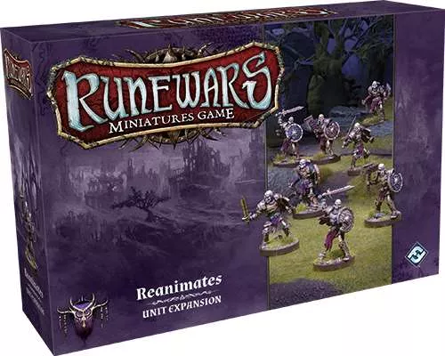 Настольная игра Runewars Miniatures Game: Reanimates / Рунные Войны. Игра с Миниатюрами: Живые Мертвецы