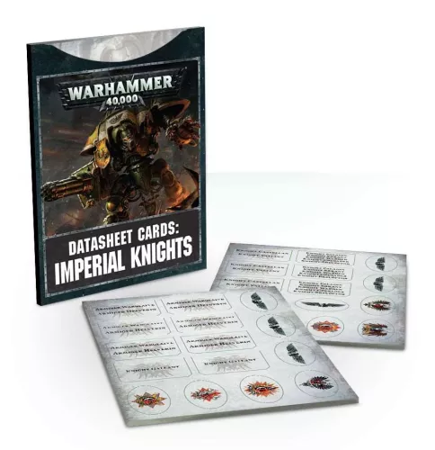 Отзывы Набор Warhammer 40000. Datasheet Cards: Imperial Knights / Вархаммер 40000. Карты Характеристик: Имперские Рыцари