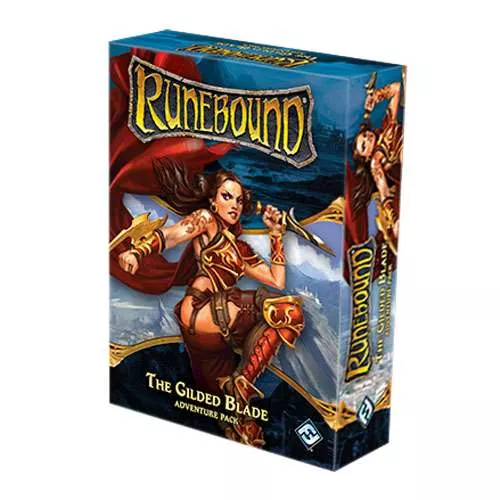 Настільна гра Runebound: The Gilded Blade. Adventure Pack (3rd Edition) / Runebound: Позолочений Клинок. Додаткова пригода (3 Видання)