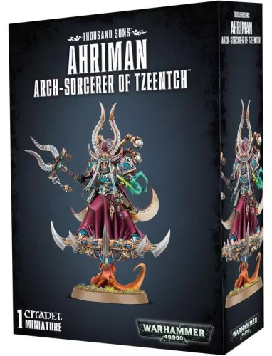 Отзывы Набор Warhammer 40000. Thousand Sons: Ahriman Arch-Sorcerer of Tzeentch / Вархаммер 40000. Тысяча Сынов: Ариман Архиколдун Тзинча