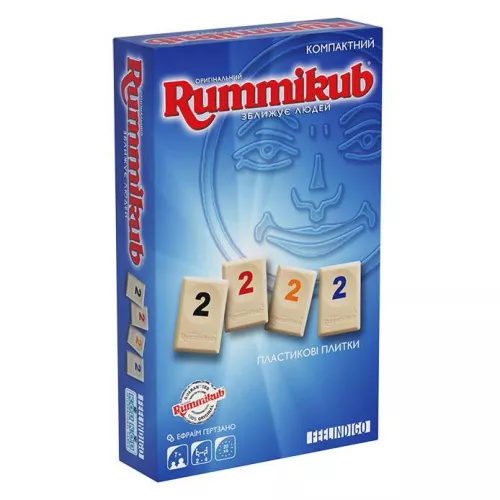 Відгуки про гру Руммікуб: Компактная/Дорожная версия / Rummikub Travel