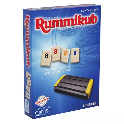 Відгуки про гру Руммікуб: Компактна/Дорожня версія (футляр для зберігання)