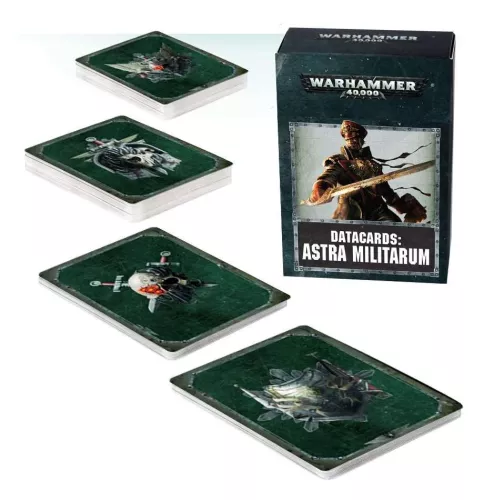 Набор Warhammer 40000. Datacards: Astra Militarum / Вархаммер 40000. Карты Данных: Астра Милитарум
