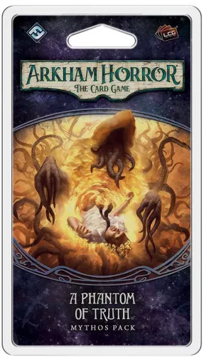 Настiльна гра Arkham Horror. The Card Game: The Path to Carcosa. A Phantom of Truth - Mythos Pack / Жах Аргема. Карткова гра: Шлях в Каркозу. Привид Істини