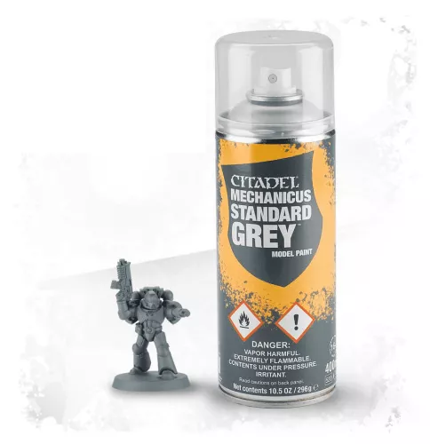 Отзывы Краска Citadel Mechanicus Standard Grey Spray