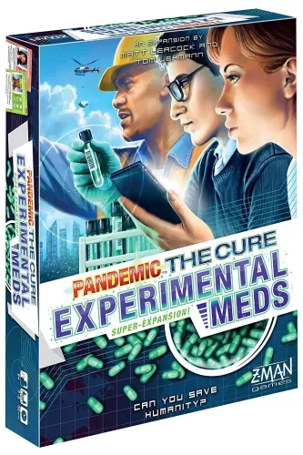 Настiльна гра Pandemic: The Cure. Experimental Meds / Пандемія: Ліки. Експериментальні медикаменти