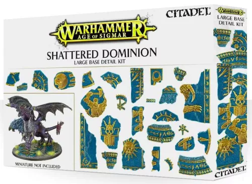 Отзывы Набор Warhammer Age of Sigmar: Shattered Dominion Large Base Detail Kit / Вархаммер Эра Сигмара: Разрушенный Доминион: Детали для оформления больших баз