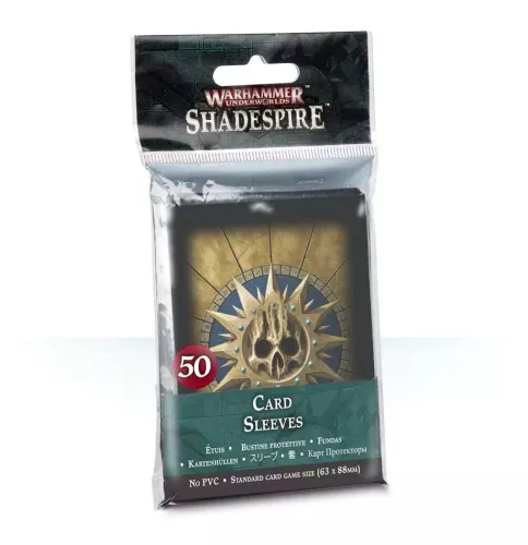 Відгуки Аксесуар Warhammer Underworlds: Протектори Для Карт Shadespire / Warhammer Underworlds: Shadespire Card Sleeves