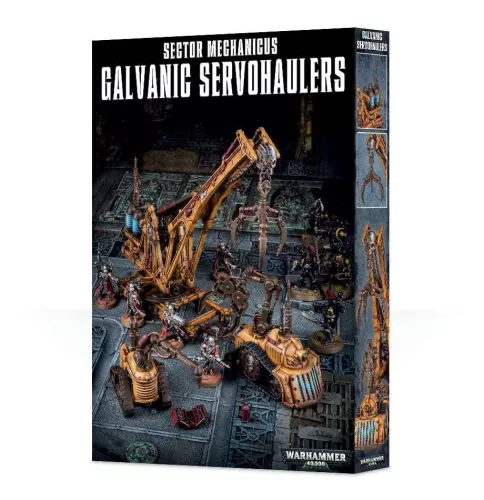 Набор Warhammer 40000. Sector Mechanicus: Galvanic Servohaulers / Вархаммер 40000. Сектор Механикус: Гальванические Сервоприводы