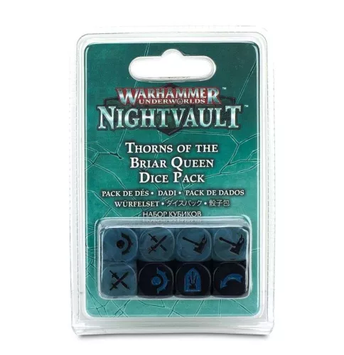 Відгуки Набір Warhammer Underworlds: Nightvault Thorns of the Briar Queen Dice Pack / Warhammer Underworlds: Nightvault Набір кубиків Шипи Королеви Шипів