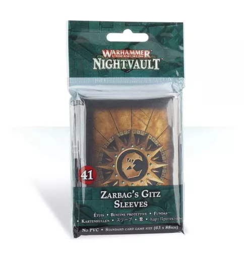 Аксессуар Warhammer Underworlds: Nightvault – Протекторы Для Карт Zarbag’s Gitz / Warhammer Underworlds: Nightvault – Zarbag’s Gitz Sleeves