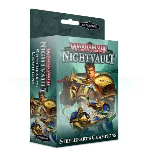 Дополнения Дополнение Warhammer Underworlds: Nightvault – Steelheart’s Champions / Warhammer Underworlds: Nightvault – Чемпионы Стального Сердца