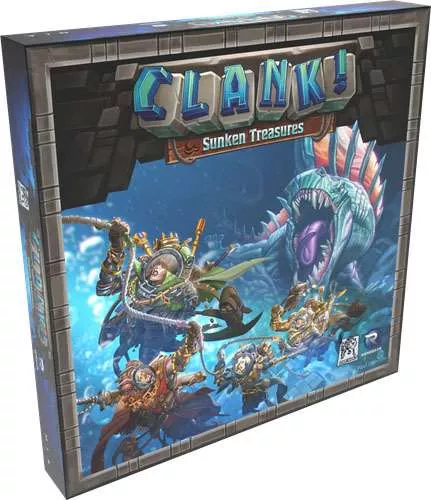 Настольная игра Кланк! Затонувшие Сокровища / Clank! Sunken Treasures Expansion