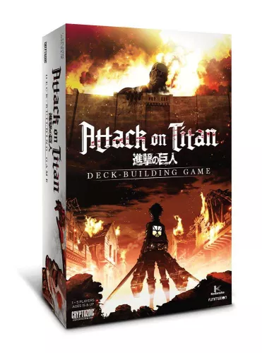 Настiльна гра Attack on Titan: Deck Building game / Атака на Титана: Колодобудівельна гра