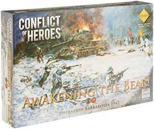 Настiльна гра Conflict of Heroes: Awakening the Bear / Конфлікт Героїв: Пробудження Ведмедя
