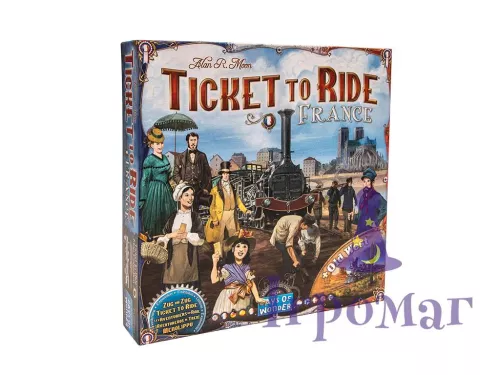Настольная игра Ticket to Ride: France & Old West / Билет на Поезд: Франция и Старый Запад