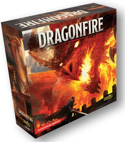 Настольная игра Dungeons & Dragons. Dragonfire / Подземелья и Драконы. Пламя Дракона