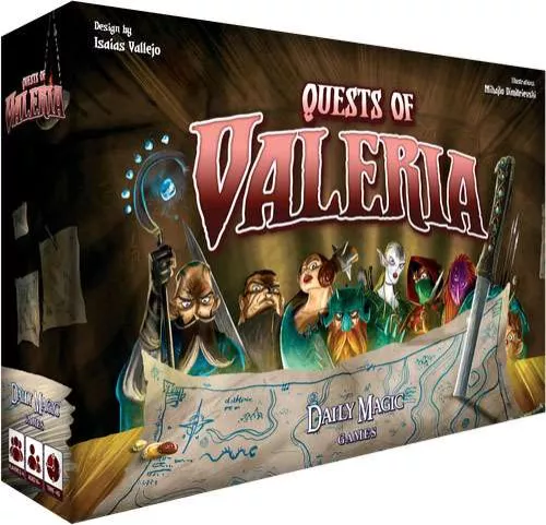 Відгуки Настiльна гра Quests of Valeria / Валерійські Пригоди
