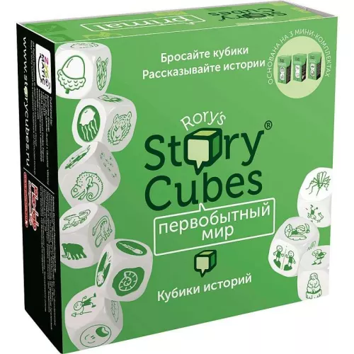 Настольная игра Кубики Историй Рори: Первобытный Мир / Rory's Story Cubes: Primal