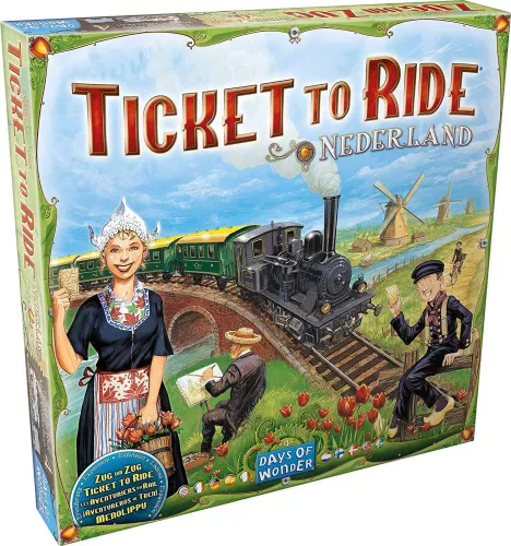 Настольная игра Ticket to Ride: Nederland / Билет на Поезд: Нидерланды