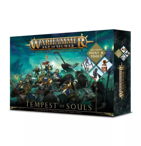Отзывы о игре Warhammer Age of Sigmar: Tempest of Souls & Paint – Starter Set / Вархаммер Эра Сигмара: Буря Душ и Краски – Стартовый Набор