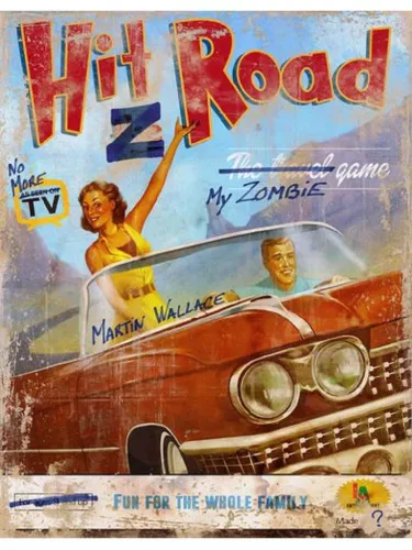 Настольная игра Hit Z Road / Зомбистопом по Америке