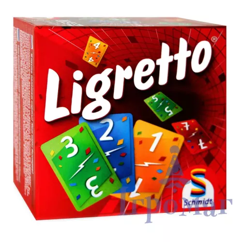 Настольная игра Ligretto: Red Set / Лигретто: Красный