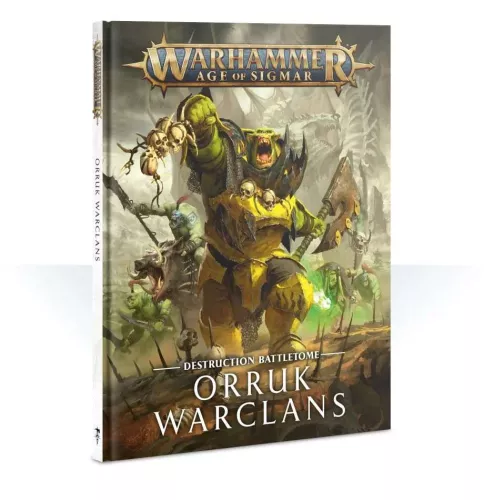 Книга Warhammer Age of Sigmar. Battletome: Orruk Warclans (Hardback) / Вархаммер Эра Сигмара. Кодекс: Боевые Кланы Орруков (Твёрдая обложка)