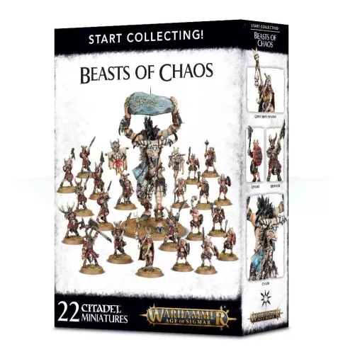 Отзывы Набор Warhammer Age of Sigmar. Start Collecting! Beasts of Chaos / Вархаммер Эра Сигмара. Начните Коллекционировать! Звери Хаоса
