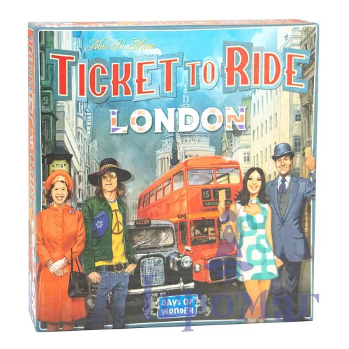 Настільна гра Ticket to Ride: London / Квиток на Потяг: Лондон