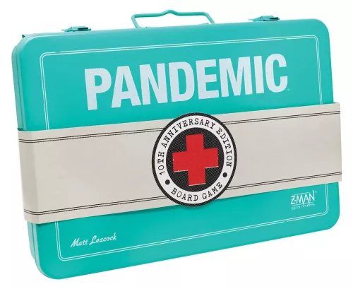 Настольная игра Pandemic 10th Anniversary Edition / Пандемия: Юбилейное Издание