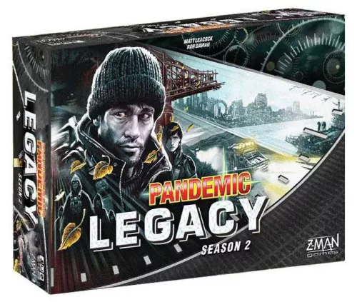 Настольная игра Pandemic: Legacy. Season 2 (Black Edition) / Пандемия: Наследие. 2 Сезон (Чёрная редакция)
