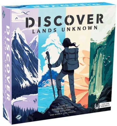 Настольная игра Discover: Lands Unknown / Остаться в Живых: Неизведанные Земли