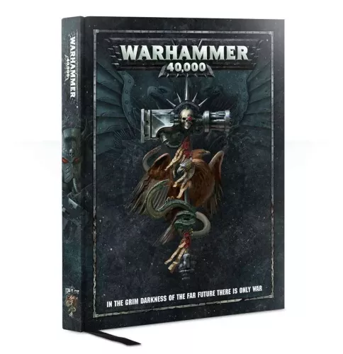 Книга Warhammer 40000: Rulebook (Hardback) / Вархаммер 40000. Книга Правил (Твёрдая обложка)